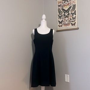 Vintage Evan-Picone Sleeveless Midi Little Black Dress SZ 8